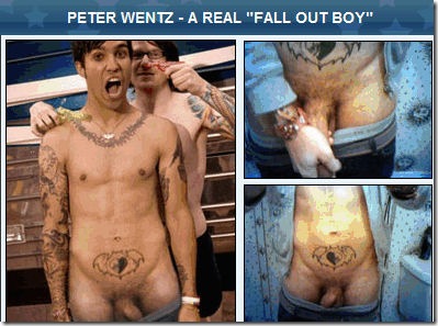 Pete wentz regrets his penis piercing.